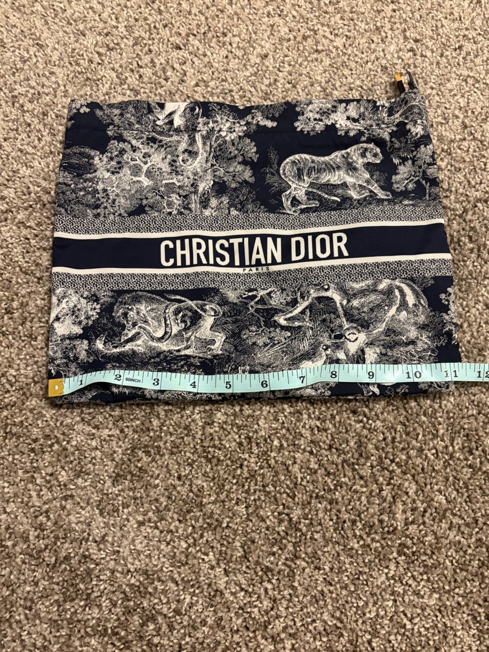 Christian Dior Diortravel Zipped Pouch - Picture 7 of 9